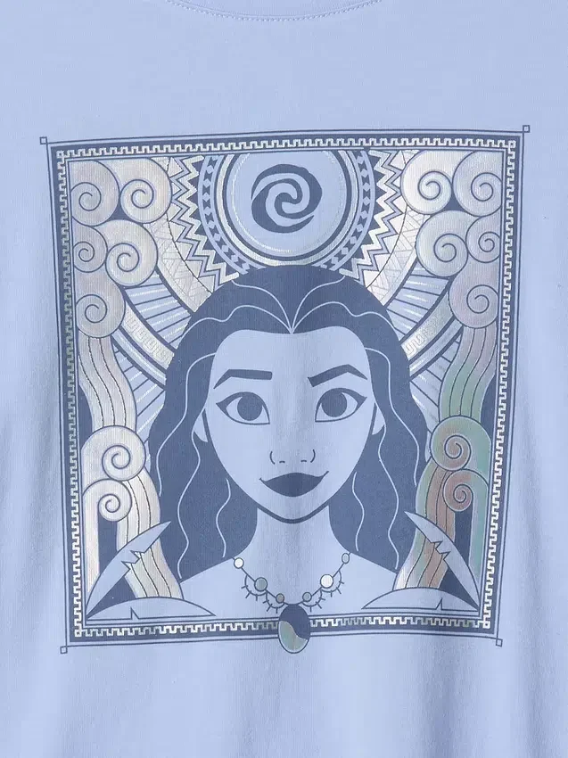 Camiseta infantil Gap × Disney con diseño de Moana