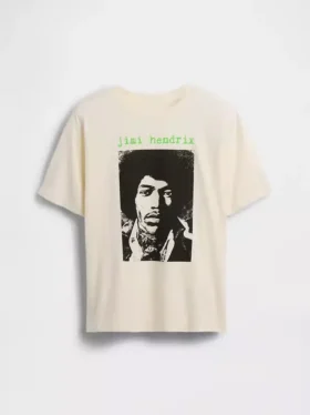 Camiseta infantil holgada con diseño gráfico