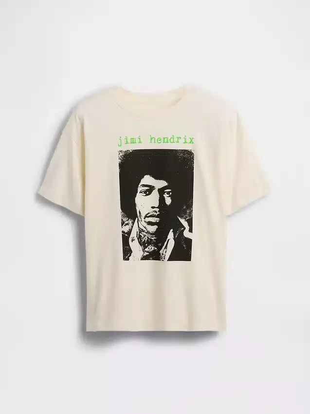 Camiseta infantil holgada con diseño gráfico