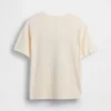 Camiseta infantil holgada con diseño gráfico