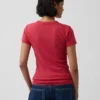 Camiseta moderna de cuello redondo