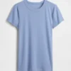 Camiseta moderna de cuello redondo