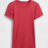 Camiseta moderna de cuello redondo