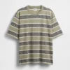 Camiseta oversize a rayas de Keith Haring