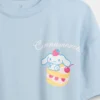 Camiseta oversize de corte cuadrado de Hello Kitty para niños