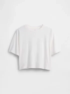 Camiseta oversize de corte cuadrado para niños