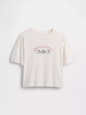 Camiseta oversize de corte cuadrado para niños de Sanrio
