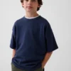 Camiseta oversize de peso pesado para niños