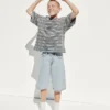Camiseta oversize de peso pesado para niños