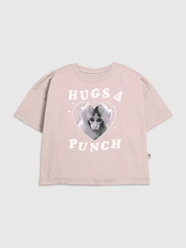 Camiseta para niños con diseño «Punch the Monkey»