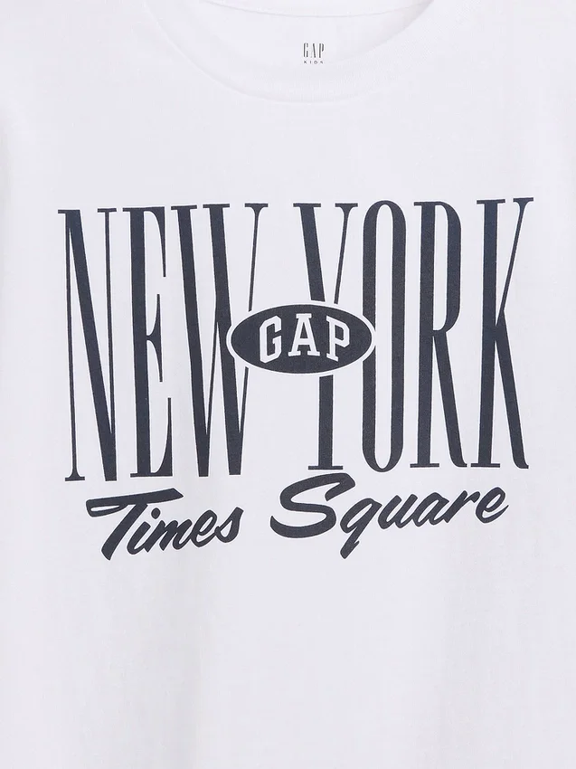 Camiseta para niños con el logotipo de Gap NYC