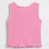Camiseta sin mangas acanalada para bebés y niños