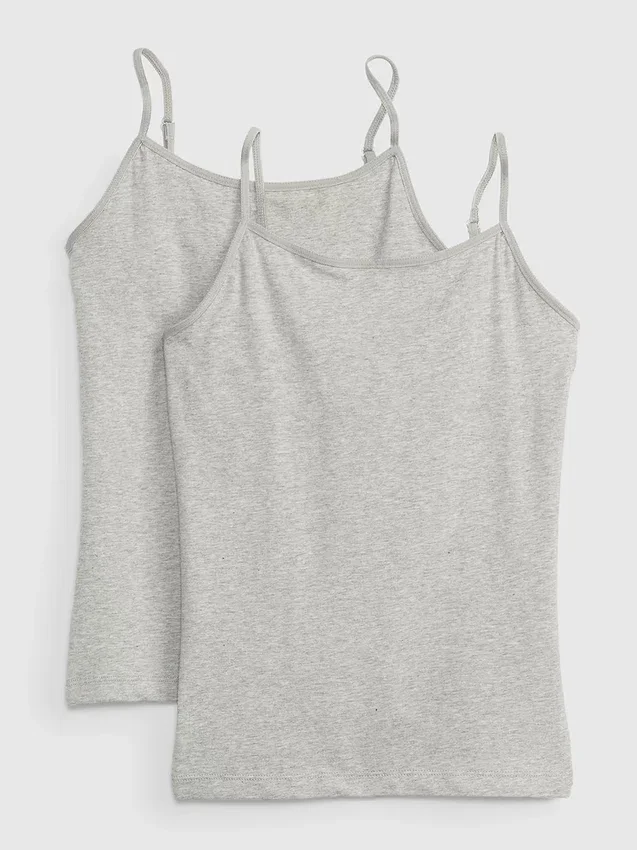 Camiseta sin mangas básica para niños (paquete de 2)