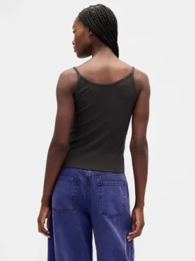 Camiseta sin mangas con mini acanalado de GAP × Disney: «La pesadilla antes de Navidad» de Tim Burton