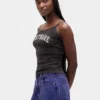 Camiseta sin mangas con mini acanalado de GAP × Disney: «La pesadilla antes de Navidad» de Tim Burton