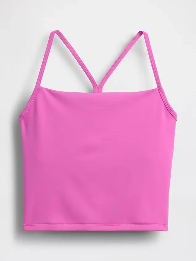 Camiseta sin mangas corta con espalda de corredor GapFit Smooth