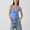 Camiseta sin mangas corta moderna