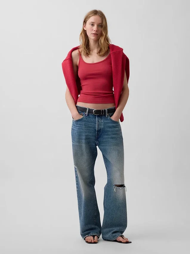 Camiseta sin mangas corta moderna