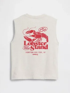Camiseta sin mangas de algodón grueso para niños