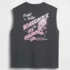 Camiseta sin mangas de algodón grueso para niños