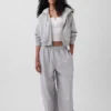 Camiseta sin mangas de pijama tipo Henley con encaje de canalé fino