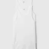 Camiseta sin mangas de punto acanalado (paquete de 2)
