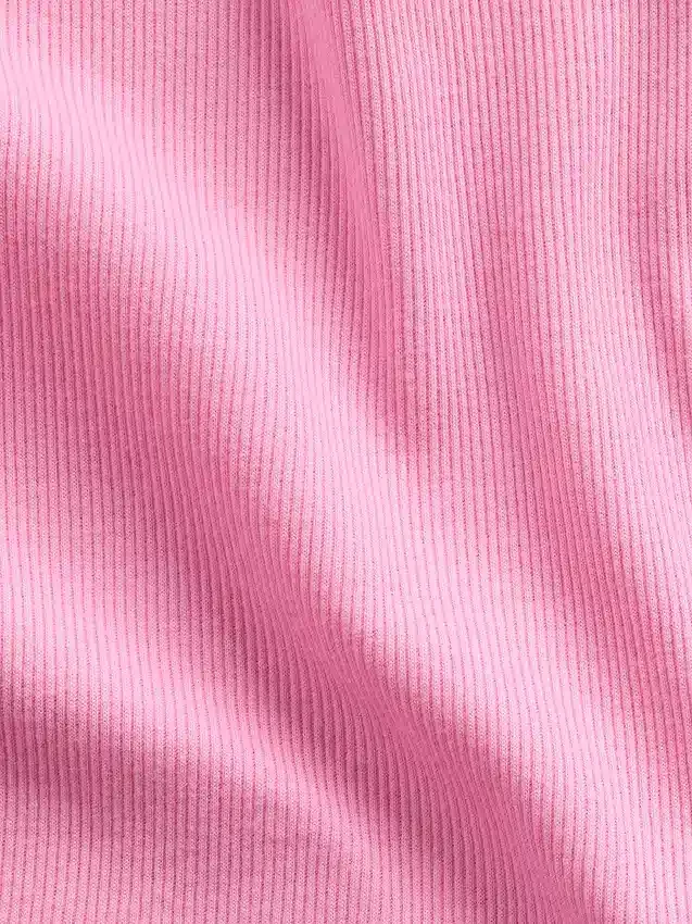 Camiseta sin mangas de punto acanalado para niños