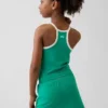 Camiseta sin mangas deportiva con espalda nadadora para niños