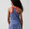 Camiseta sin mangas deportiva con espalda nadadora para niños