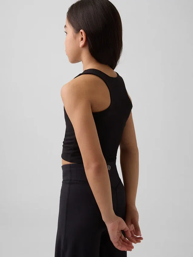 Camiseta sin mangas encogida para niños