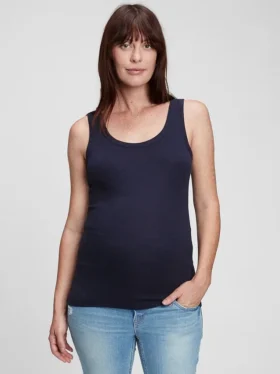 Camiseta sin mangas premamá moderna