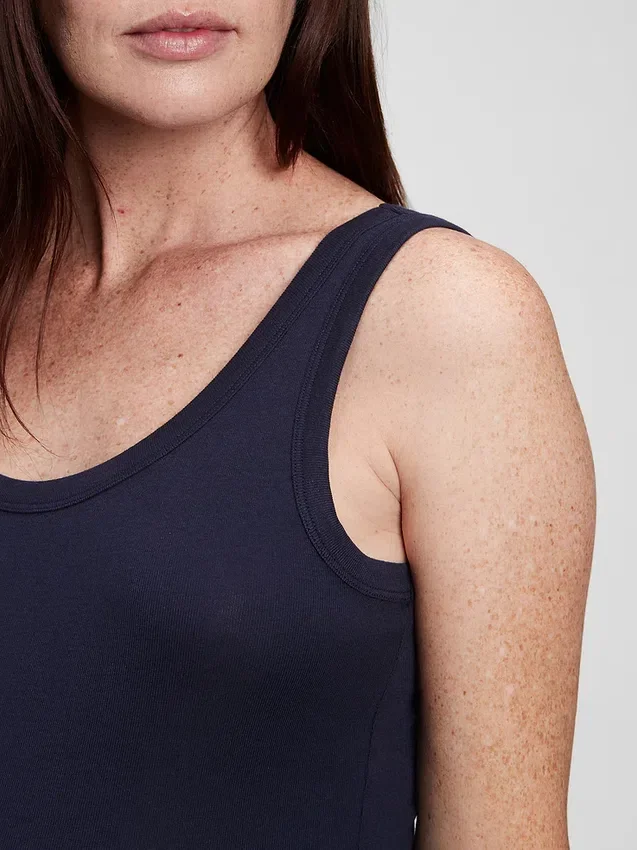 Camiseta sin mangas premamá moderna