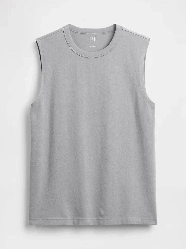 Camiseta sin mangas tipo «muscle»