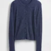 Cardigan de pijama con tejido tipo waffle