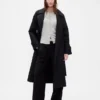 Cardigan moderno de cuello redondo