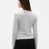 Cardigan moderno de cuello redondo