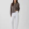 Cardigan oversize CashSoft con punto Shaker