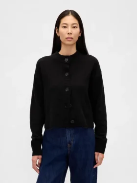 Cardigan oversize de punto grueso CashSoft