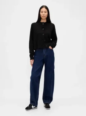 Cardigan oversize de punto grueso CashSoft