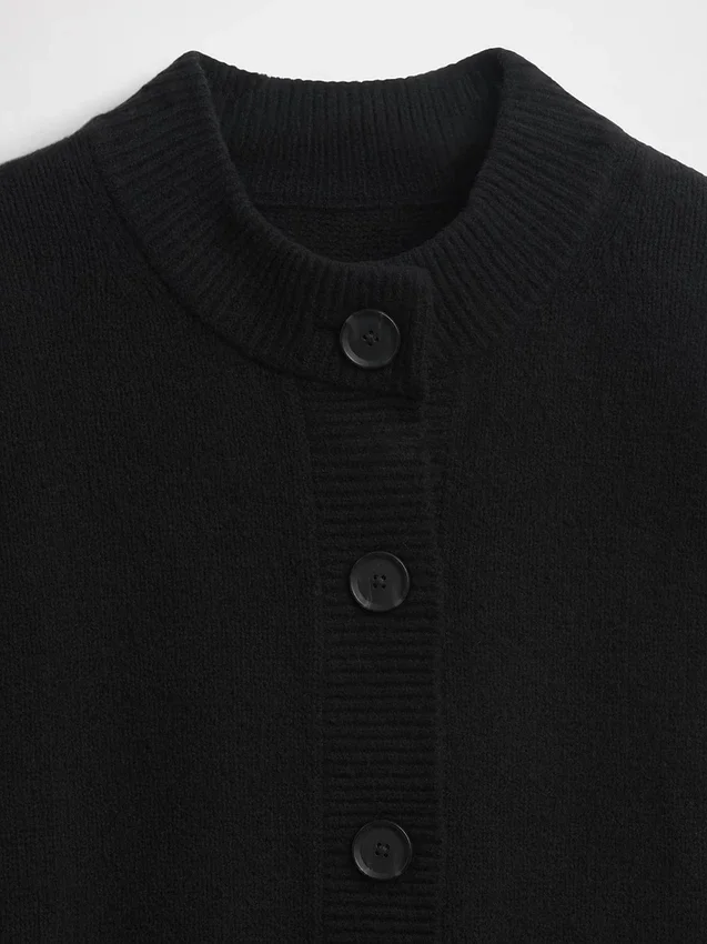 Cardigan oversize de punto grueso CashSoft