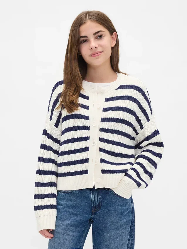 Cardigan oversize para niños