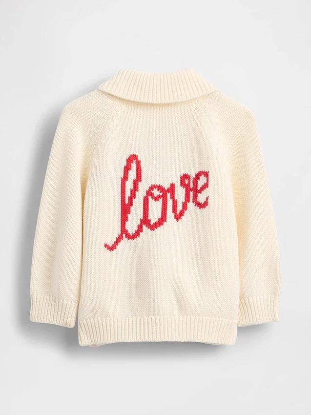 Cardigan tipo chal «Baby Love»