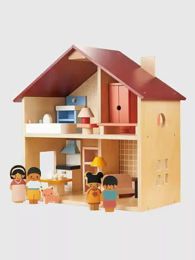 Casa de muñecas Poppets para niños pequeños