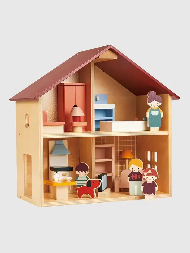 Casa de muñecas Poppets para niños pequeños