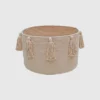 Cesta de Lorena Canals con borlas nuevas, rosa