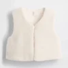 Chaleco de sherpa para bebés y niños pequeños