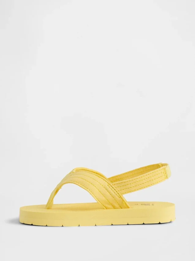 Chanclas de lona para niños pequeños