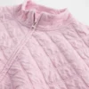 Chaqueta acolchada con cremallera de talla grande para niños