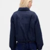 Chaqueta acolchada de mezclilla