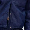 Chaqueta acolchada de mezclilla